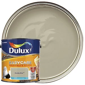 Dulux Easycare Washable & Tough Overtly Olive Matt Emulsion Paint 2.5L