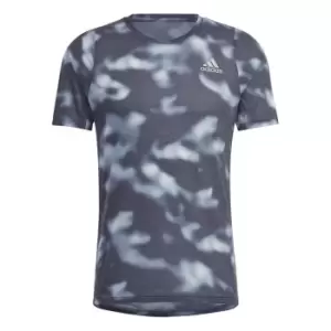 adidas Run Icons T Shirt Mens - Black