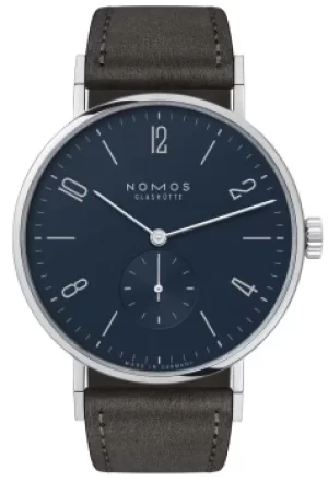 Nomos Glashutte Watch Tangente 38 Midnight Blue Steel Back