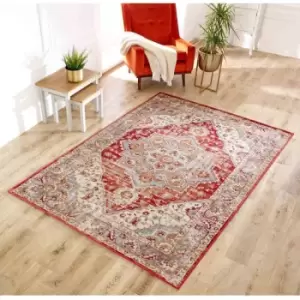 Oriental Weavers Valeria 1803R Rug - 80x150cm, Floral - Red