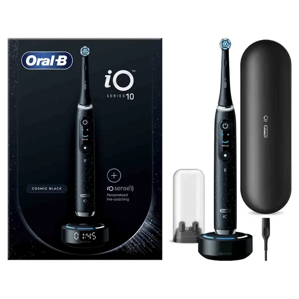 Oral B iO Series 10 Cosmic Black Electric Toothbrush