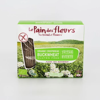 Le Pain des Fleurs Organic & Gluten Free Buckwheat Crispbread - 150g