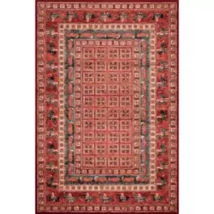 Mastercraft Kashqai 4301/300 Rug - 200 x 300cm, Wool - Red