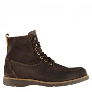 Firetrap Kobes Mens Leather Boots - Brown