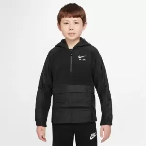 Nike Air Big Kids Winterized Hoodie - Black