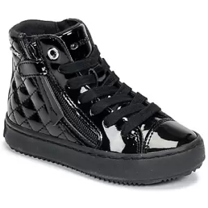 Geox KALISPERA Girls Childrens Shoes (High-top Trainers) in Black - Sizes 7 toddler,7.5 toddler,8.5 toddler,9.5 toddler