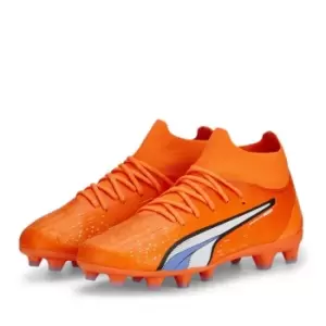 Puma Ultra.2 Firm Ground Football Boots Junior Boys - Orange