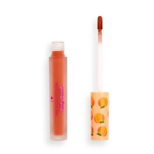 I Heart Revolution Peach Soft Peach Liquid Lipstick Melba