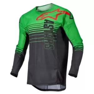 Alpinestars Techstar Phantom Jersey Anthracite Green Neon M