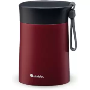 Aladdin Enjoy Vacuum Food Jar 0.4L Burgundy Red