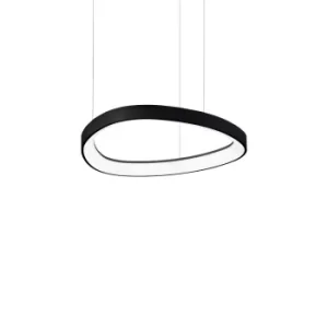 Gemini LED Decorative Integrated Pendant Light Black, 3000K