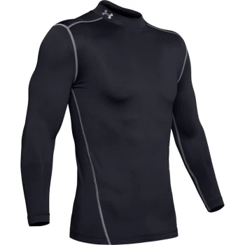 Under Armour ColdGear Armour Mock Neck Baselayer Top Mens - Black