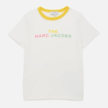 The Marc Jacobs Girls Pre-Fall Short Sleeves T-Shirt - Offwhite - 5 Years