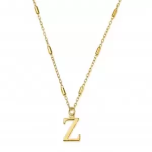 Gold Iconic Initial Z Necklace GNCC4041Z