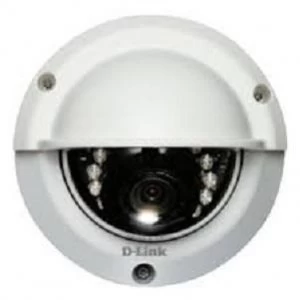 D-Link Full HD Outdoor Fixed Dome Day and Night Network IP Dome Camera - 1 Pack