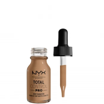 NYX Professional Makeup Total Control Pro Drop Controllable Coverage Foundation 13ml (Various Shades) - Caramel