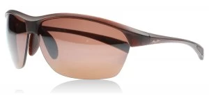 Maui Jim Middles Sunglasses Matte Rootbeer H428-26M Polariserade 72mm