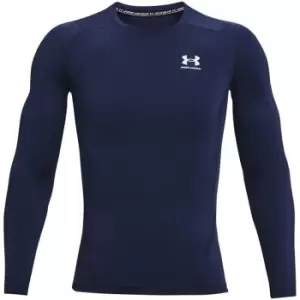 Under Armour Armour HeatGear Armour Comp Long Sleeve Baselayer Top - Blue