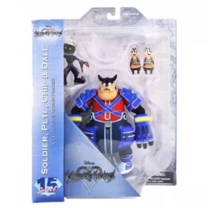 Pete Chip & Dale And Soldier (Kingdom Hearts) Action Figure