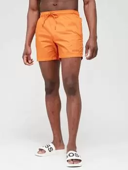 HUGO Haiti Swimshort, Orange, Size 2XL, Men