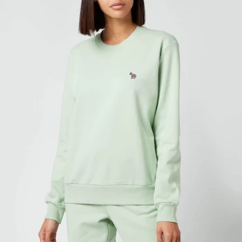 Paul Smith Womens Zebra Sweatshirt - Green - XS