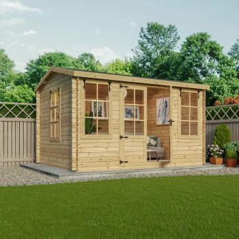 Mercia Grizedale Log Cabin - 4 x 3m