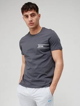 BOSS Bodywear Lounge T-Shirt - Charcoal, Size S, Men