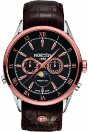 Mens Roamer Superior Moonphase Watch 508821495305