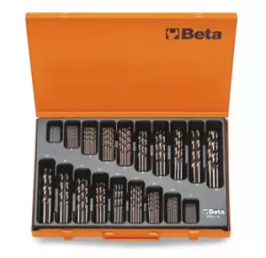 Beta Tools 415/C116 HSS-CO 8% Entirely Ground Twist Drill Comprehensive Set