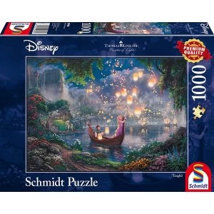 Thomas Kinkade Disney Tangled 1000 Piece Jigsaw Puzzle