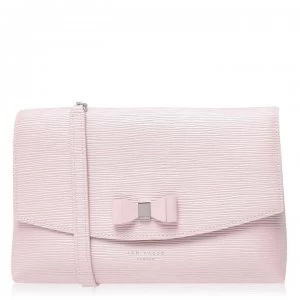 Ted Baker Divina Bow Leather - dusky pink