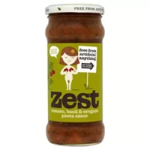 Zest Tomato, Basil & Oregano Pasta Sauce 340g