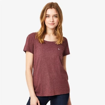 Jack Wills Fullford Pocket T-Shirt - Red