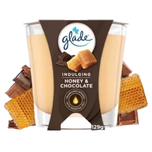 Glade Candle Honey & Chocolate Air Freshener 129g