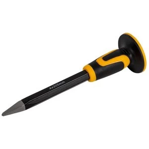 Roughneck Concrete Chisel With Guard 300 x 25 x 4mm Point