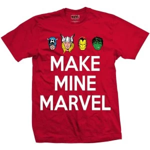 Marvel Comics - Make Mine Unisex XX-Large T-Shirt - Red