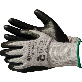 Cut C 13G Foam Ntrile Palm Coated Gloves - Size 6