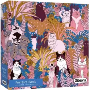 Purrfect Plants Jigsaw Puzzle - 1000 Pieces