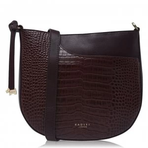 Radley London Pocket Zip Top Bag - Mahogany