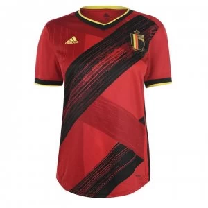 adidas Belgium Home Jersey Womens - Red