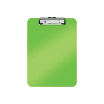 WOW Clipboard. 75 sheet capacity. A4. Green - Outer carton of 10