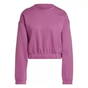 adidas Studio Lounge Loose Fit Sweatshirt Womens - Semi Pulse Lilac