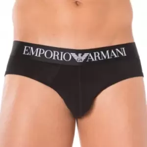 Emporio Armani Stretch Cotton Brief - Black S