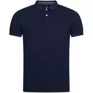 Superdry VT Dust Polo Shirt - Nticl Navy 09S