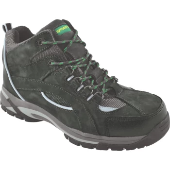 Mens Black Hiker Safety Boots Size - 10