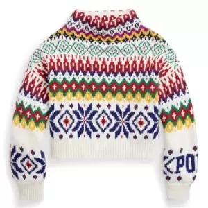 Polo Ralph Lauren Polo Funnel Neck Jumper - Multi