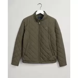 Gant Quilted Wind Cheater Jacket - Green