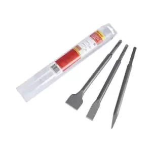 Starrett KCPK03 SDS Plus Chisel Set, 3 Piece STRKCPK03