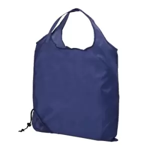 Bullet Scrunchy Shopping Tote Bag (One Size) (Royal Blue)