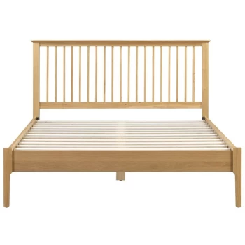 Lenora - 4ft6 Double 135 x 190 Solid Oak Bed Frame